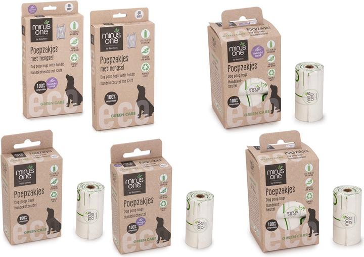 Actual product image Beeztees Minus One poop bag (Dog)