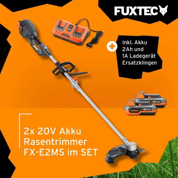 Produktbild Fuxtec FX-E2MS-SET (Kunststoffmesser, Trimmfaden)