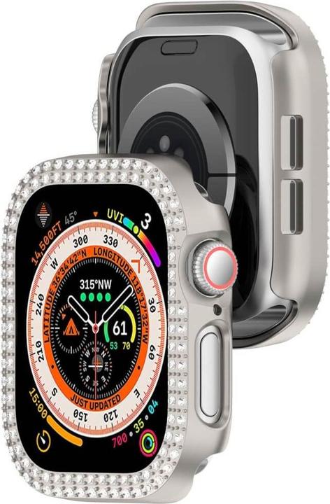 Image du produit Cover-Discount Apple Watch 10 - 42mm - Etui de protection en strass scintillant