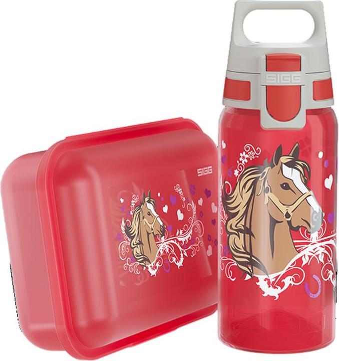 Produktbild Sigg Lunchbox und Flasche Viva Pferd