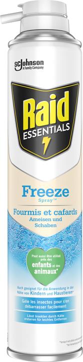 Produktbild Raid Essentials Cold Freeze Spray (Ameisen, Spinnentiere, Schaben)