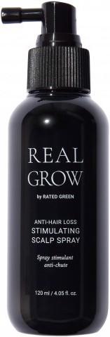 Actual product image Rated Green real grow anti hair loss stimulating scalp spray (120 ml)