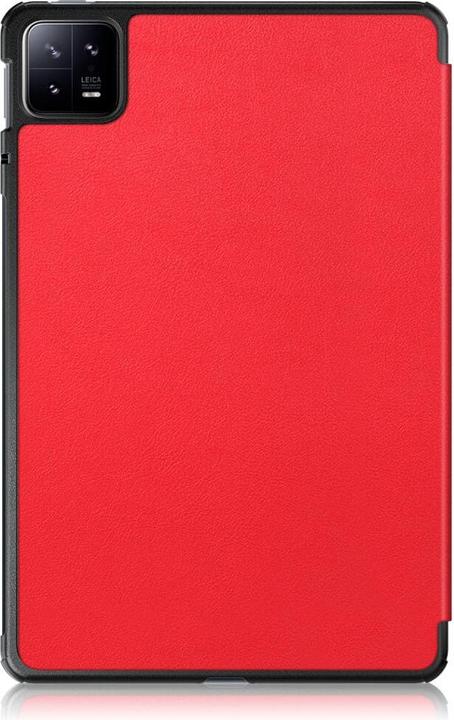 Produktbild Cover-Discount Xiaomi Pad 6 - Tri-fold Smart Case rot (Xiaomi Pad 6, Xiaomi Pad 6 Pro)