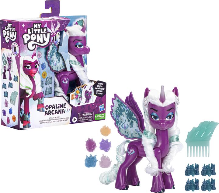 Image du produit My Little Pony Ailes surprises Zipp Storm Poupée de mode avec ailes et accessoires