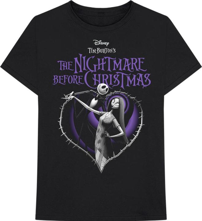 Disney Nightmare Before Christm Purple Heart