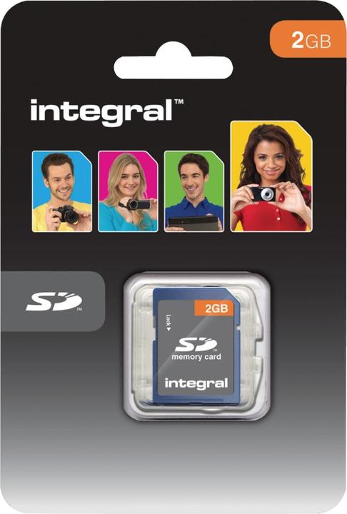 Actual product image Integral Memory SD Card (2 GB, SD)