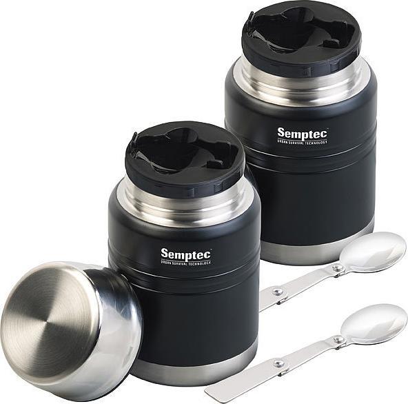 Actual product image Semptec Set of 2 double wall stainless steel thermal mug