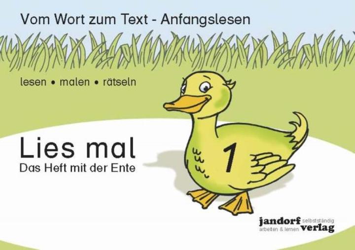 Actual product image Lies mal 1 - Das Heft mit der Ente (German, Peter Watchendorf, 2015)