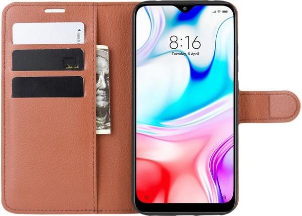 Immagine prodotto MU Classic Serie di copertine per libri in pelle Litchi (Xiaomi Redmi 8)