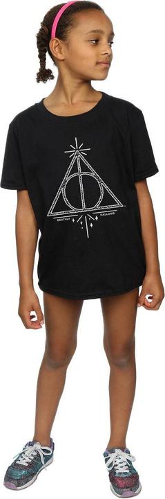 Image du produit - T-shirt DEATHLY HALLOWS SYMBOL - Fille (152, 158)
