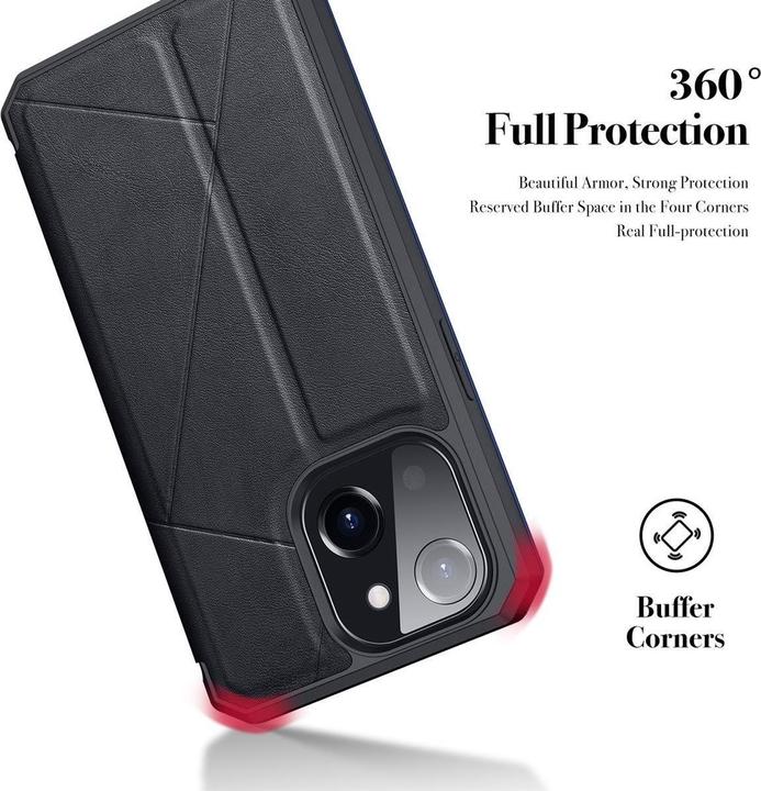 Actual product image Dux Ducis Skin X Series Bookcover (Apple iPhone 13 mini)
