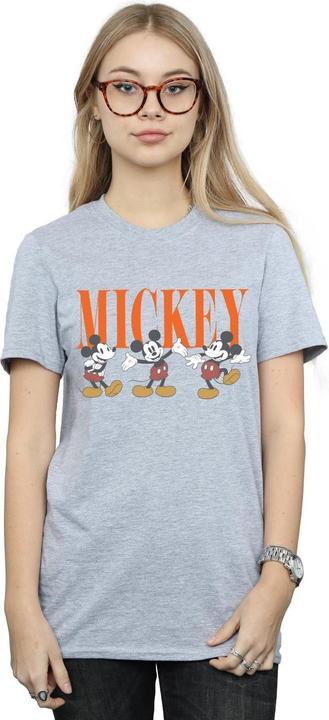 Immagine prodotto Disney Mickey Mouse Poses Maglietta Ampia Donna (XL)