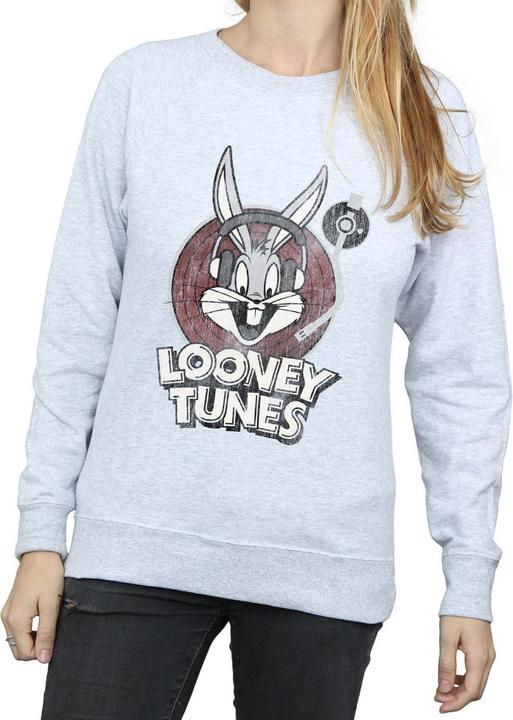 Immagine prodotto Looney Tunes Felpa Bugs Bunny Logo Donna (XXL)