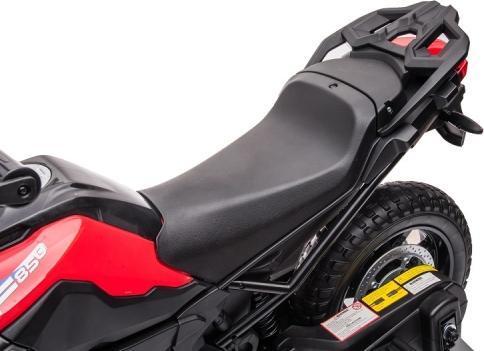 Produktbild Es-toys Elektro Kindermotorrad BMW F850 GS – 12V7A Akku – mit Stützräder, Musik und Lichter -EVA Reife