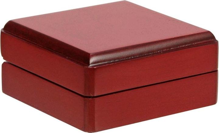 Safe Münzenetui Holz 78x78x37 mm