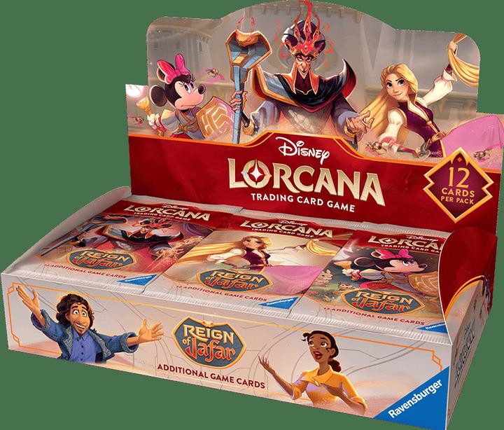 Ravensburger Disney Lorcana Trading Card Game: Set 8 - Booster Display mit 24 Booster Packs (Deutsch) (Deutsch, Booster Display)