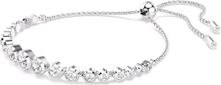 Produktbild Swarovski Imber Tennis Armband Gemischte Rundschliffe Weiss (24 cm, Swarovski Metall)