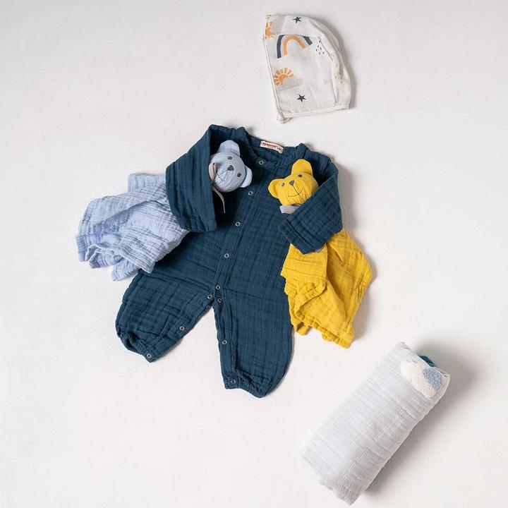 Actual product image Beberotti Organic Muslin jumpsuit (68)