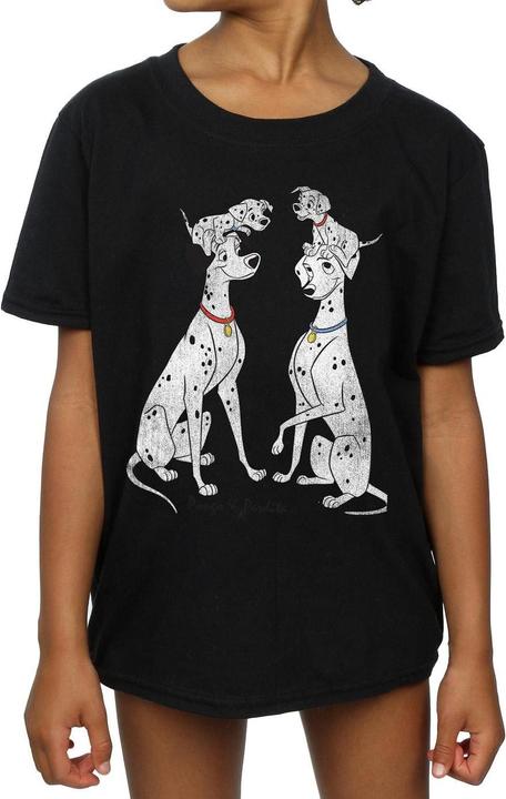 Immagine prodotto 101 Dalmatians Pongo And Perdita Maglietta Ragazze (128)