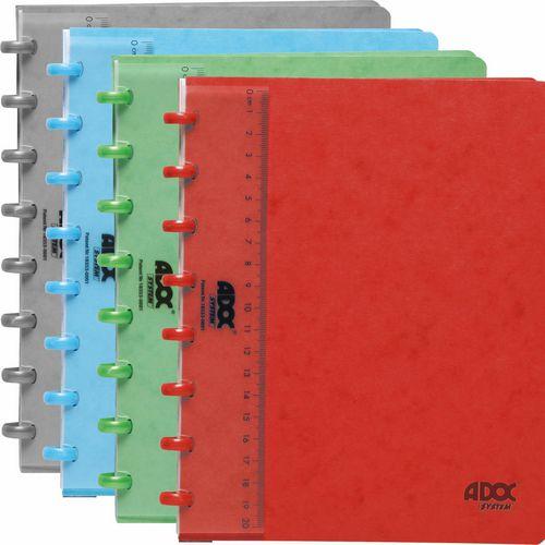 Image du produit Adoc Ringbuch (A5, Quadrillé, Couverture souple)