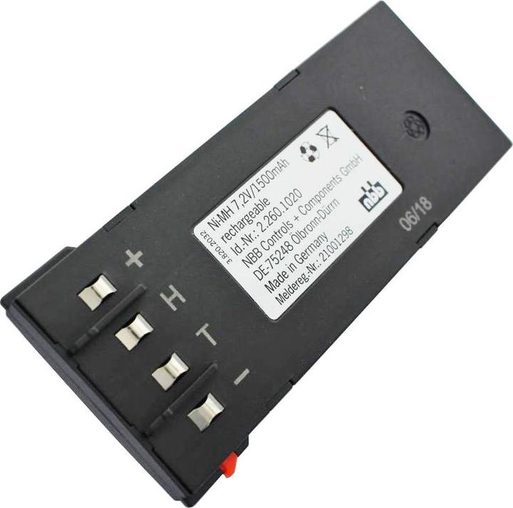 Actual product image AccuCell Akku NBB Nano 2.254.1011 Akku 22501000, Nano 22541000, Nano 22601020 (7.20 V, 1500 mAh)