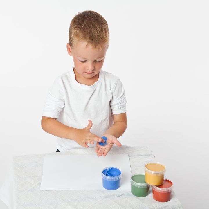 Actual product image Grünspecht Bio-Fingermalfarbe (Multicolor, 480 ml)