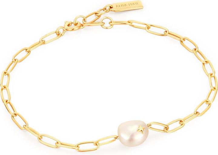 Ania Haie Armband Pearl Power B043-03G Damen (16.50 cm, Sterling Silber 925)