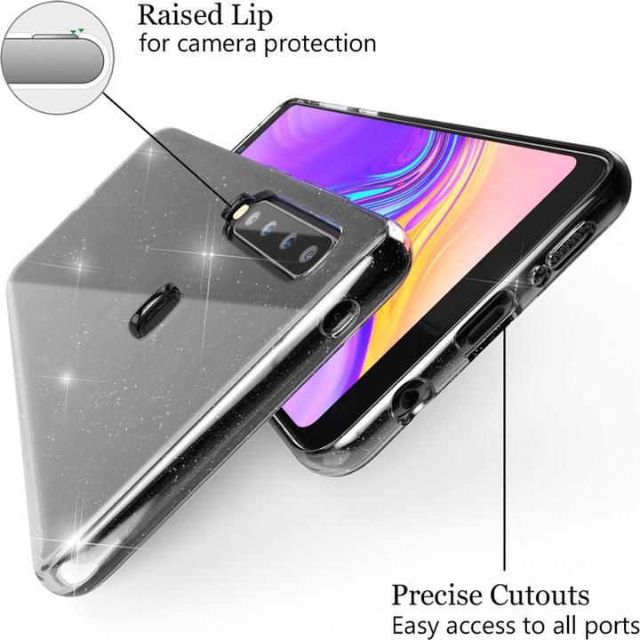 Image du produit Nalia Étui pour téléphone portable à paillettes (Samsung Galaxy A9 (2018))
