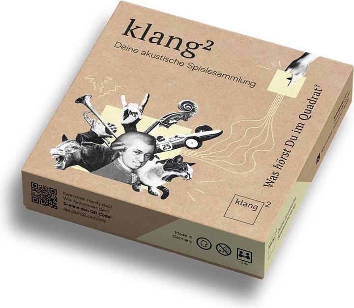 Produktbild Klang2 Akustisches Gedächtnisspiel, Buchbinder-Edition (Deutsch)