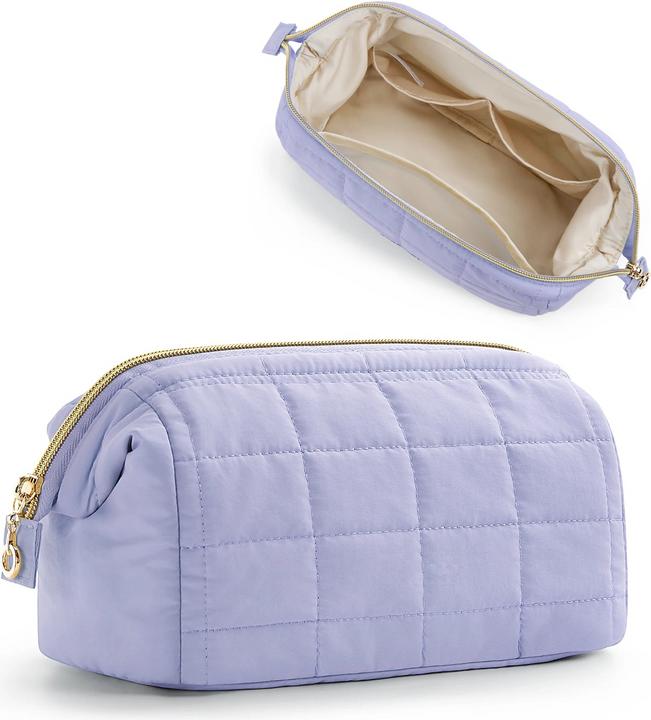 Only-Bags.Store Kosmetiktasche Make-up Organizer Breite Öffnung Tasche Reise Wesentliche Toilettenartikel Zubehör