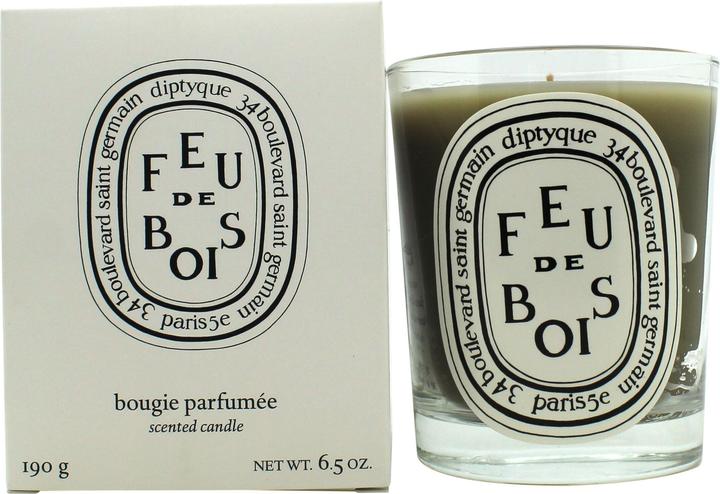 Image du produit Diptyque Bougie parfumée en verre Feu de Bois (190 g)