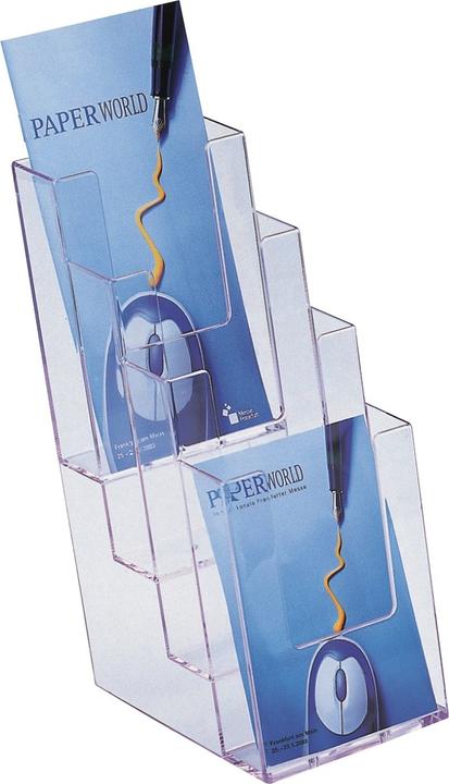 Actual product image Helit Table brochure holder the helpdesk (1/3 A4)