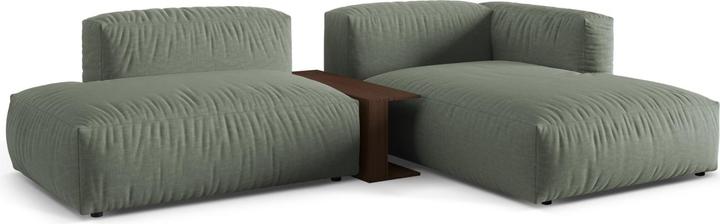 Actual product image Micadoni Modular Right Corner Sofa, "Martina", 2 Seats, 292x176x75 Made in Europe (Corner sofa)