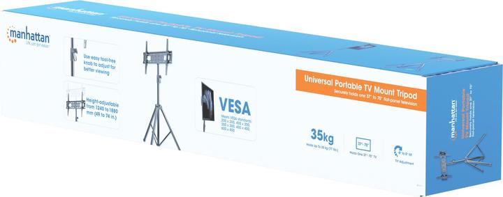 Immagine prodotto Manhattan Porta TV (Universale, 70", 35 kg)
