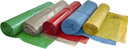 Immagine prodotto Hygoclean Foderine per cestini, trasparenti, 120 litri, in LDPE, spessore: 45 my, dimensioni: 700 x 1.100 mm (25 x, 120 l)