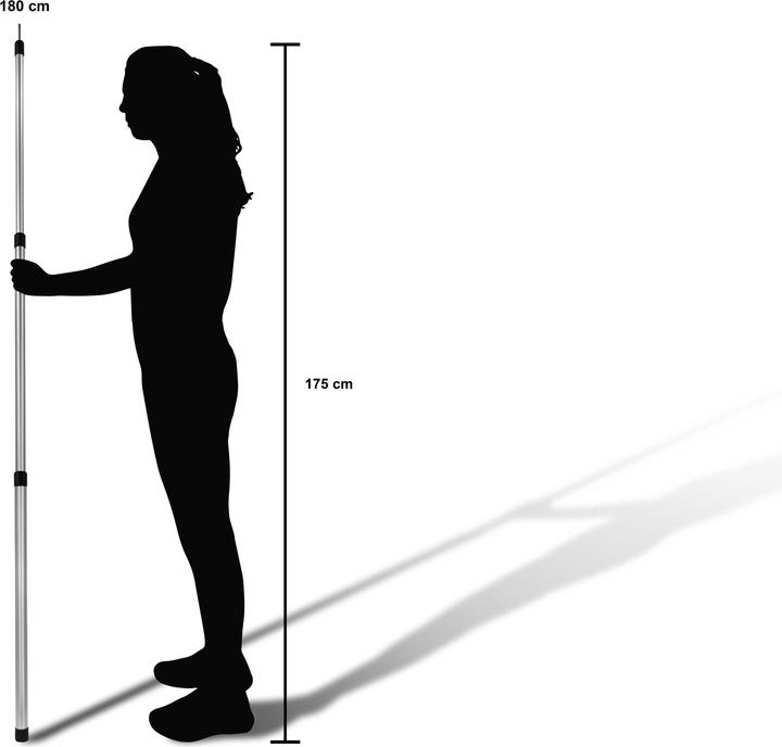 Immagine prodotto Normani Teleskop-Zeltstange 76-180 cm Tento