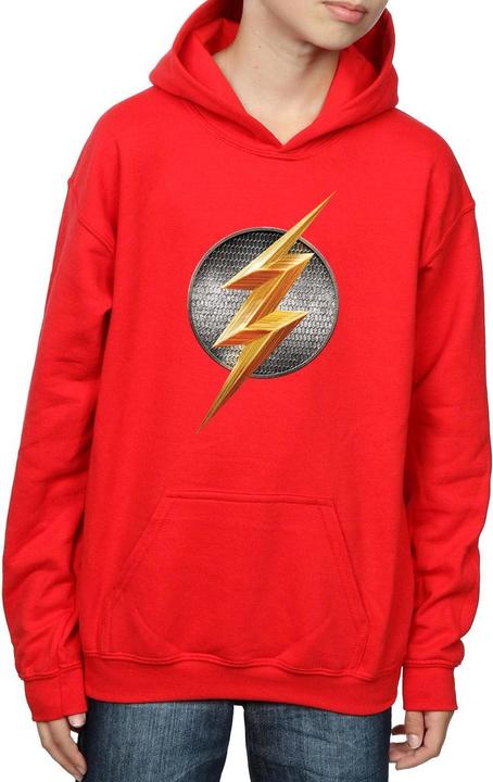 Image du produit - Sweat à capuche JUSTICE LEAGUE MOVIE FLASH EMBLEM - Garçon (140, 146)