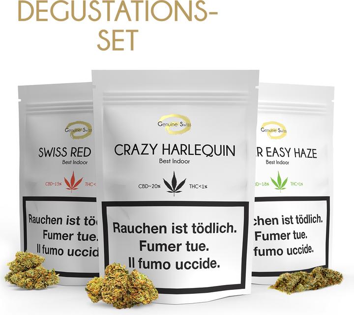 Genuine Swiss Set di degustazione (4.20 g, Interno)