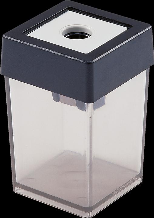 Dahle Box sharpener 8mm plastic grey transparent