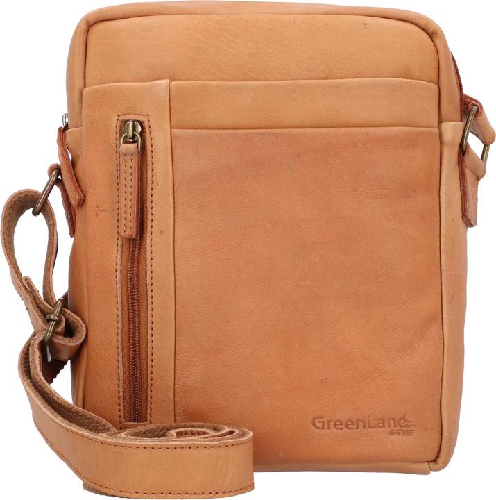 Produktbild Greenland Nature Umhängetasche Leder 22 cm