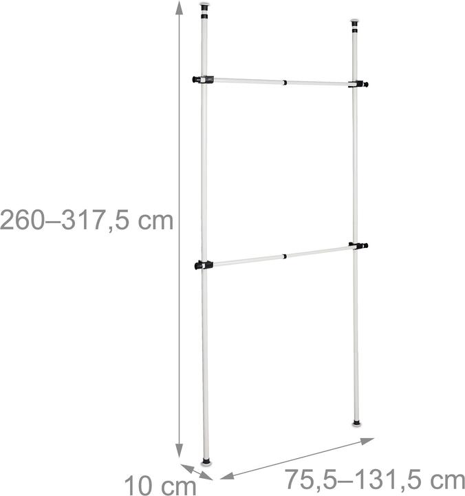 Actual product image Relaxdays Open closet
