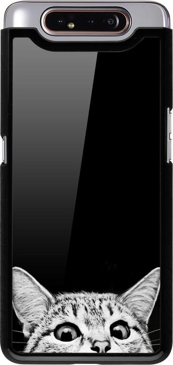 Immagine prodotto PhoneLook Copertina Gatto che guarda in alto nero (Samsung Galaxy A80)