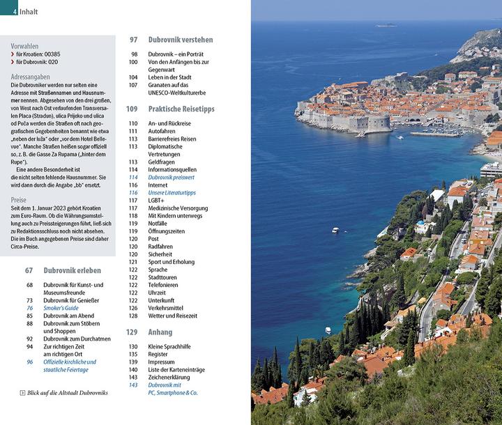 Produktbild CityTrip Dubrovnik (mit Rundgang zu Game of Thrones) (Deutsch, Daniela Schetar, Friedrich Köthe, 2023)
