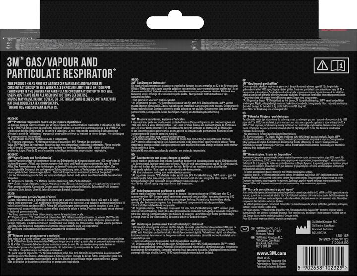 Produktbild 3M Farbspritzmaske 4255+ (A2P3, 1 x)