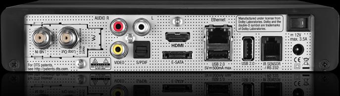 Actual product image Vu+ Solo SE V2 1x DVB- C/T2, Dual Tuner, 512MB Flash, black (2x DVB-C/T)