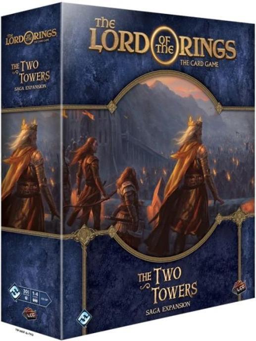 Produktbild Asmodée Der Herr der Ringe LCG - Saga-Erweiterung: Die zwei Türme (Italienisch)