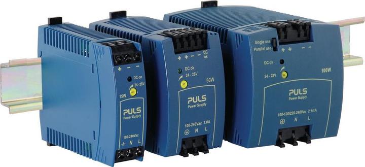 Actual product image PULS Power supply unit for DIN rail, 89%, 24V, 3A, 72W, adjustable
