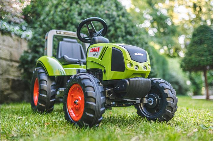 Actual product image Falk Toys Claas tractor + trailer