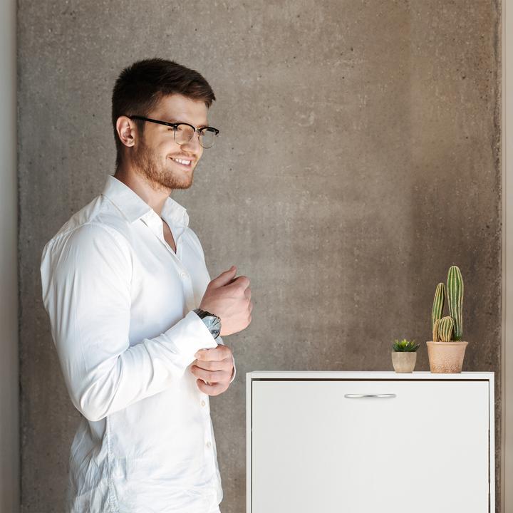 Actual product image Relaxdays Shoe cabinet (60 x 24 x 116 cm)