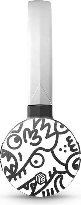 Image du produit Music Sound Music+Sound FANTASY casque Bluetooth blanc on-ear softtouch max.20h d'autonomie 1 (pas de réduction du bruit, 16 h, Sans fil)